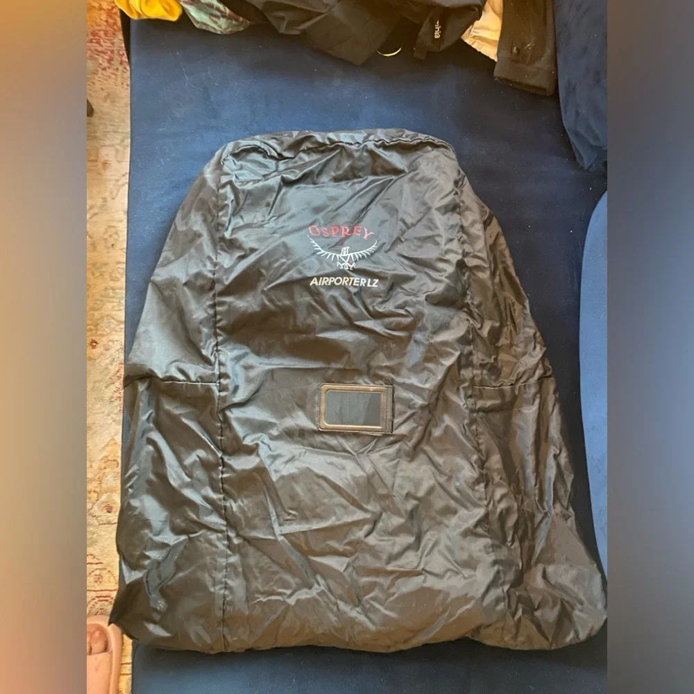 Osprey Airporter LZ Black Large 70-110L Packable Duffel Bag Durable Ultralight